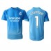 Maillot de foot Real Madrid Thibaut Courtois #1 Gardien Domicile vêtements 2025-26 Manches Courtes